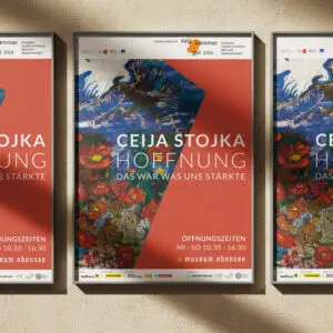 Plakat Ceija Stojka Ausstellung